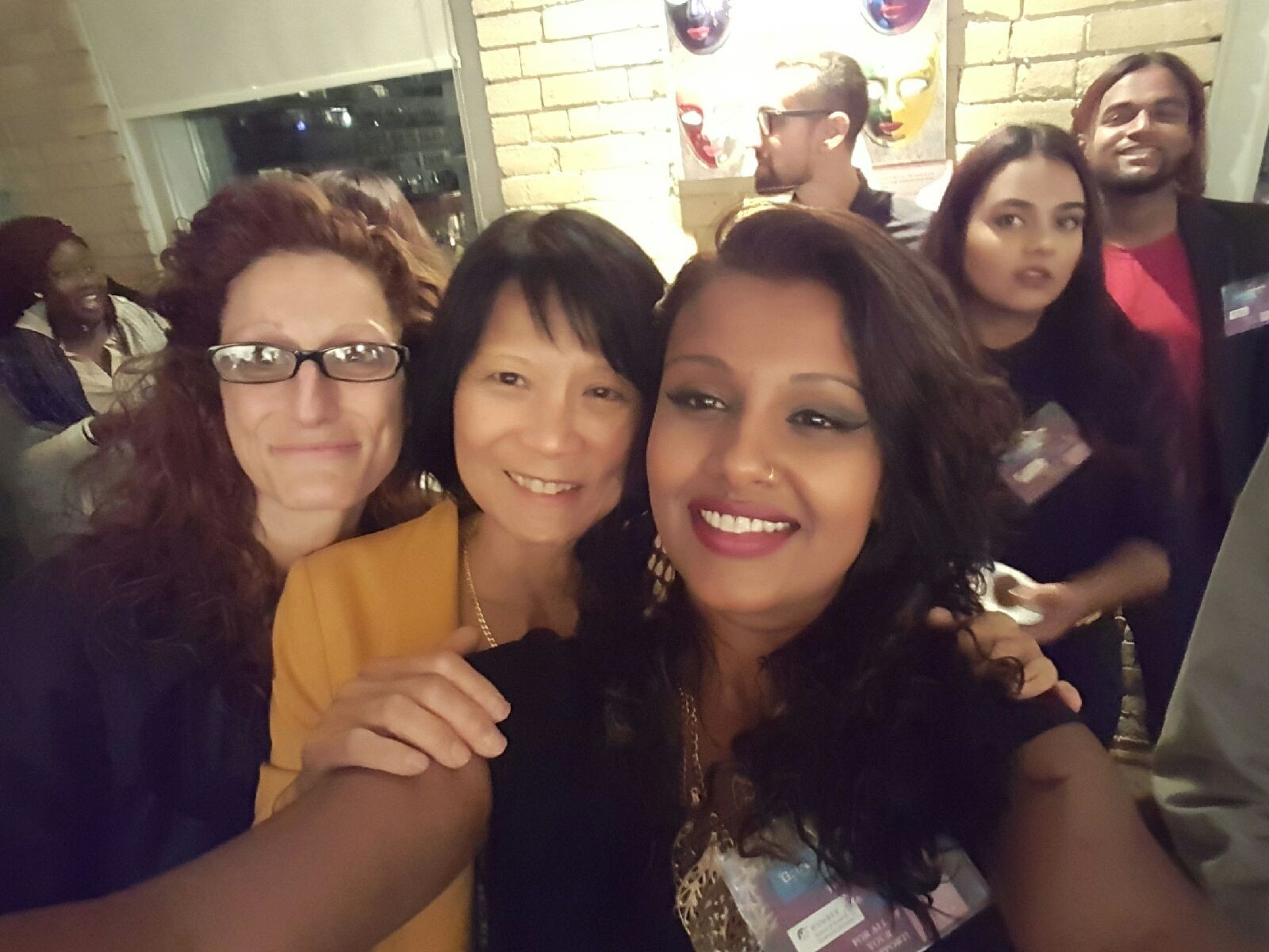 Adriana Violo with Toronto Mayor Olivia Chow at a community event